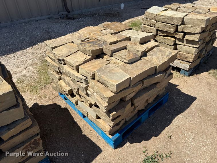 image for item EW4581 (8) pallets of Chestnut Hill Castle rock