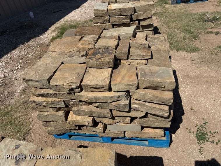 image for item EW4581 (8) pallets of Chestnut Hill Castle rock