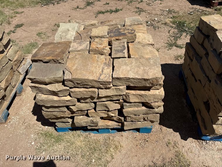 image for item EW4581 (8) pallets of Chestnut Hill Castle rock
