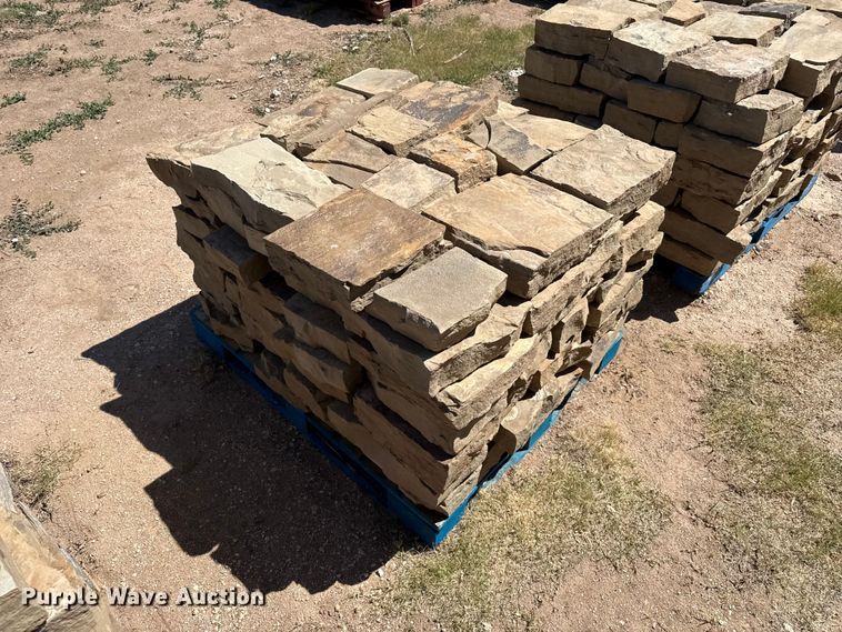 image for item EW4581 (8) pallets of Chestnut Hill Castle rock