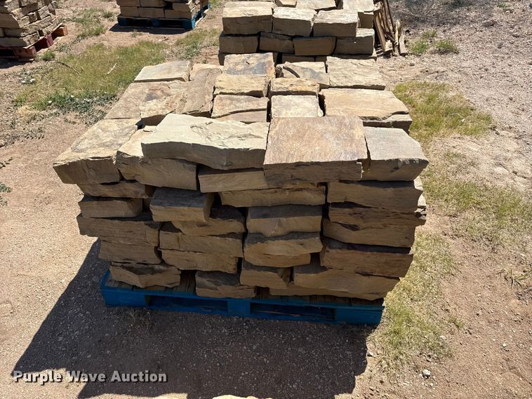 image for item EW4581 (8) pallets of Chestnut Hill Castle rock