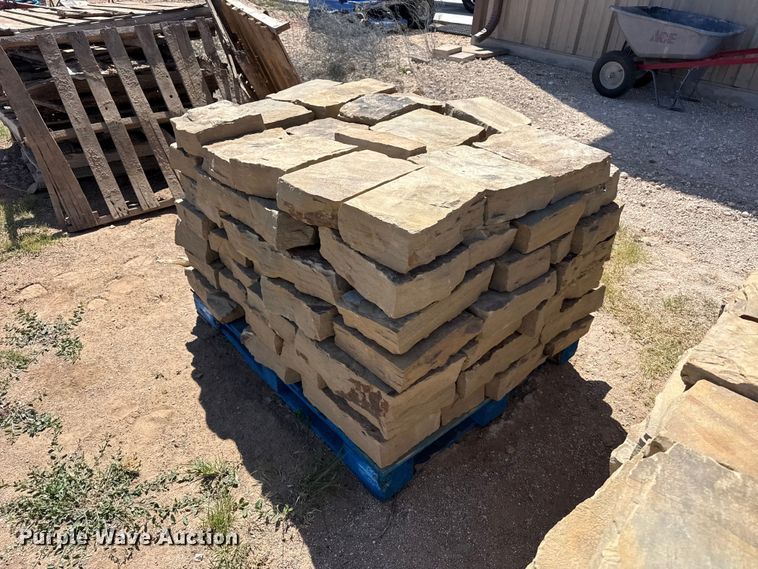 image for item EW4581 (8) pallets of Chestnut Hill Castle rock