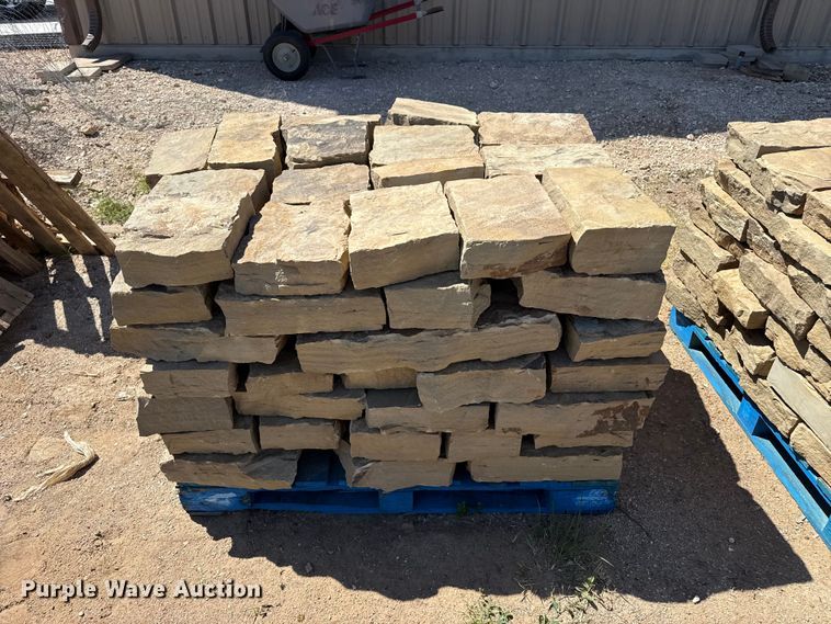 image for item EW4581 (8) pallets of Chestnut Hill Castle rock