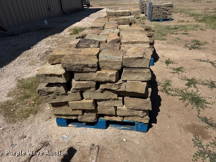 image for item EW4581 (8) pallets of Chestnut Hill Castle rock