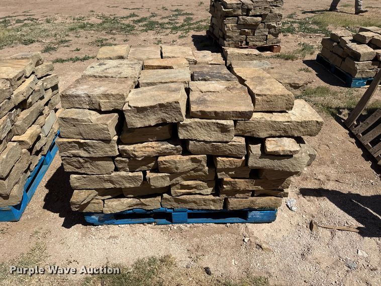 image for item EW4581 (8) pallets of Chestnut Hill Castle rock