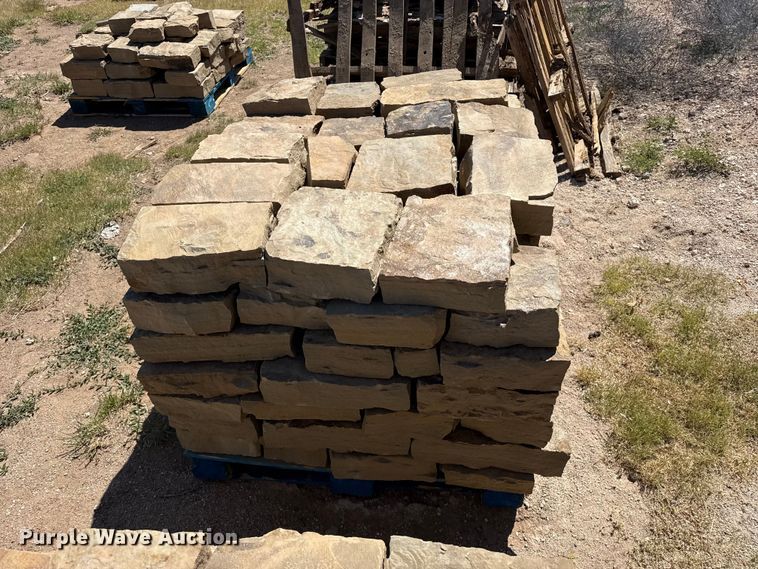 image for item EW4581 (8) pallets of Chestnut Hill Castle rock