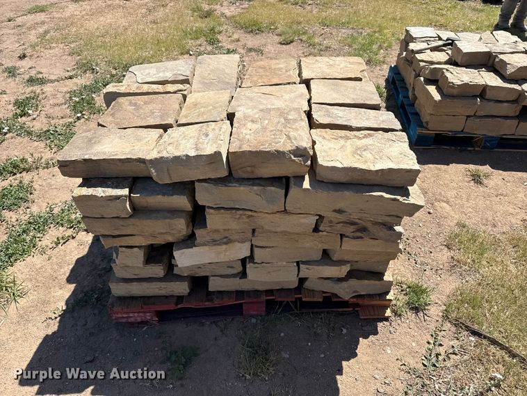 image for item EW4581 (8) pallets of Chestnut Hill Castle rock