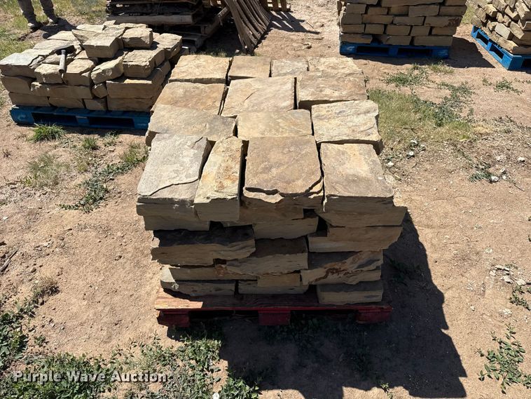 image for item EW4581 (8) pallets of Chestnut Hill Castle rock