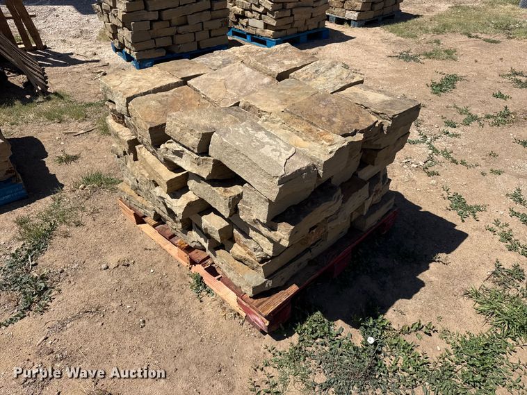 image for item EW4581 (8) pallets of Chestnut Hill Castle rock