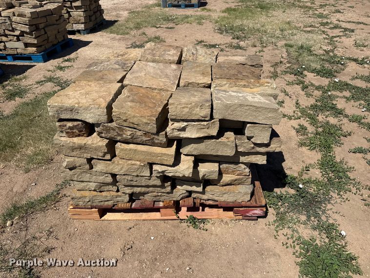 image for item EW4581 (8) pallets of Chestnut Hill Castle rock