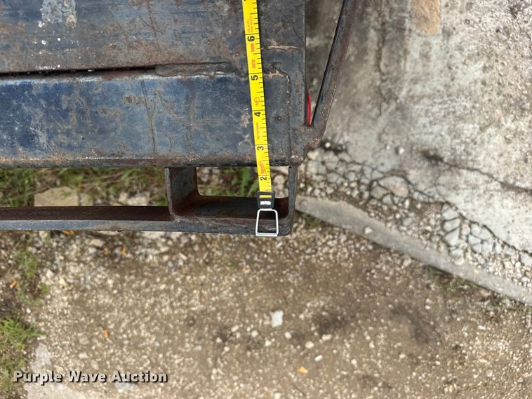 image for item FB7274 2012 Starlite flatbed trailer