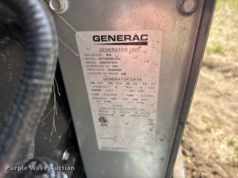 image for item FB7318 Generac generator
