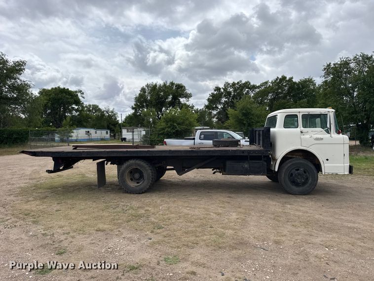 image for item FB7348 1967 Ford C610D rollback truck