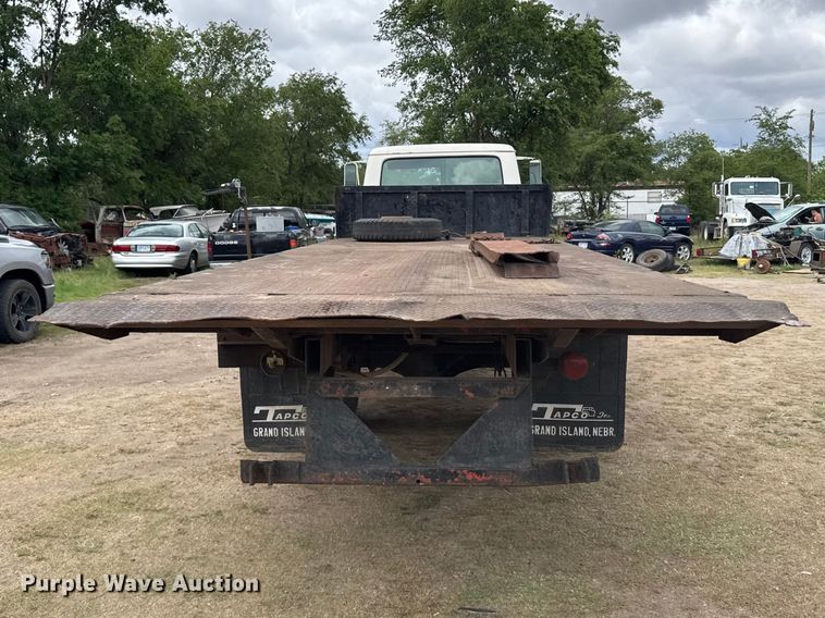 image for item FB7348 1967 Ford C610D rollback truck