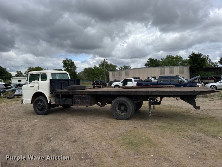 image for item FB7348 1967 Ford C610D rollback truck
