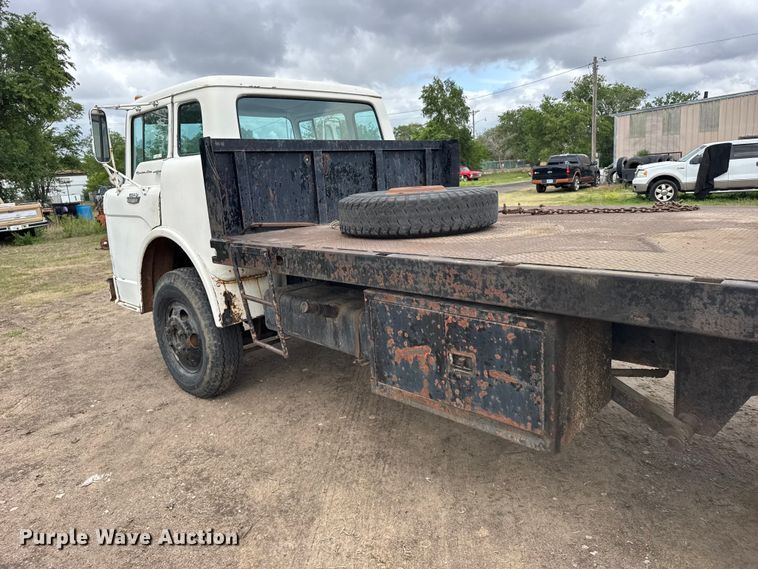 image for item FB7348 1967 Ford C610D rollback truck