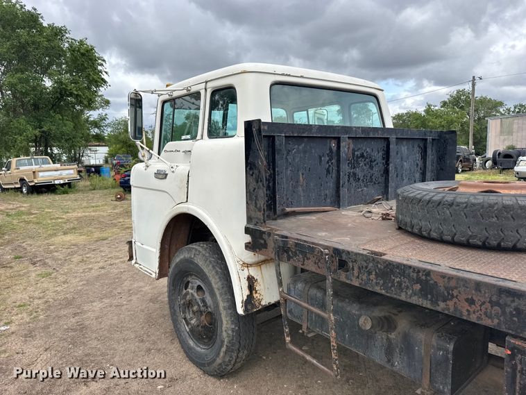 image for item FB7348 1967 Ford C610D rollback truck