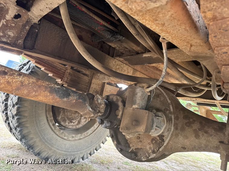 image for item FB7348 1967 Ford C610D rollback truck
