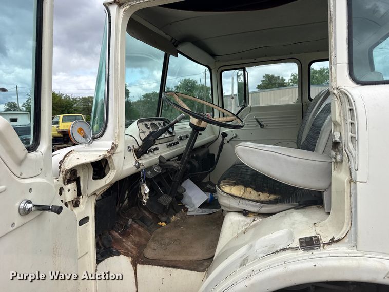 image for item FB7348 1967 Ford C610D rollback truck