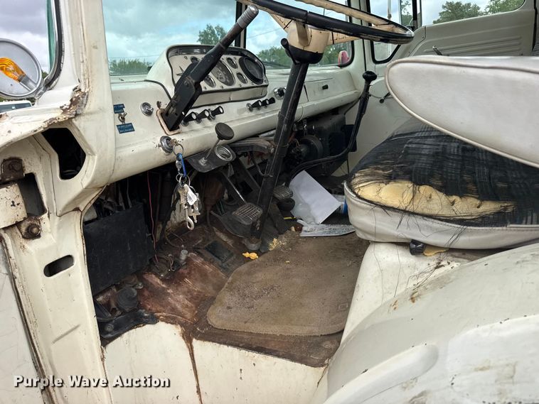 image for item FB7348 1967 Ford C610D rollback truck