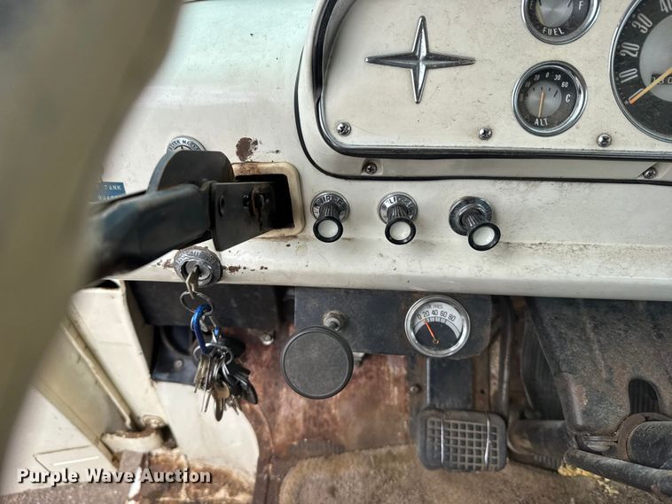 image for item FB7348 1967 Ford C610D rollback truck