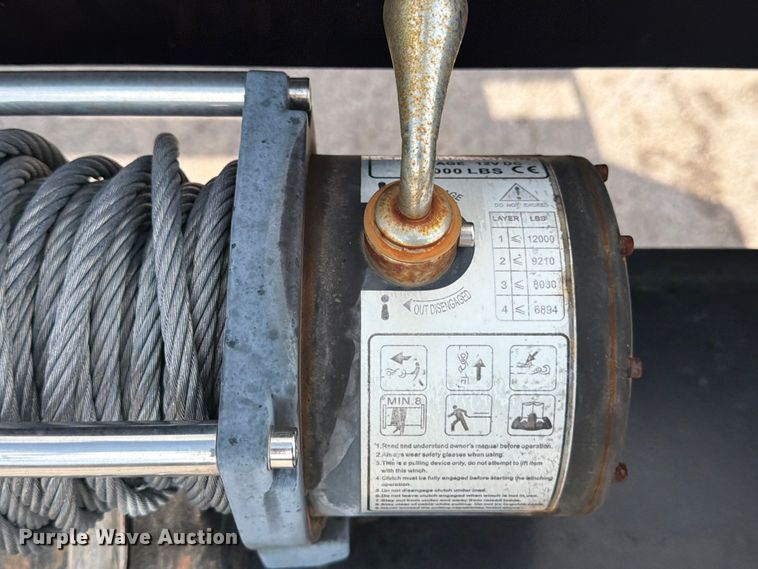 image for item FB8112 2023 Sure-Pull DG402 equipment trailer