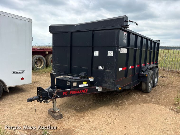 image for item FB8127 2020 Parker HD142 dump trailer