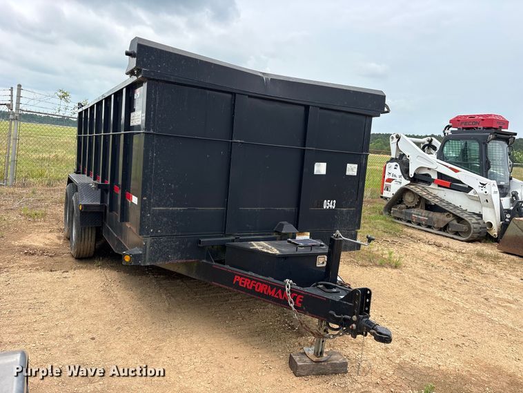 image for item FB8127 2020 Parker HD142 dump trailer
