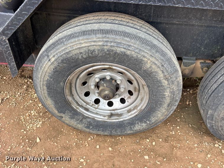 image for item FB8127 2020 Parker HD142 dump trailer