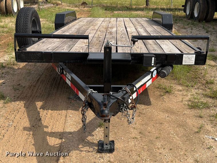 image for item FB8136 2023 Caliber Trailer Mfg. CL722 equipment trailer