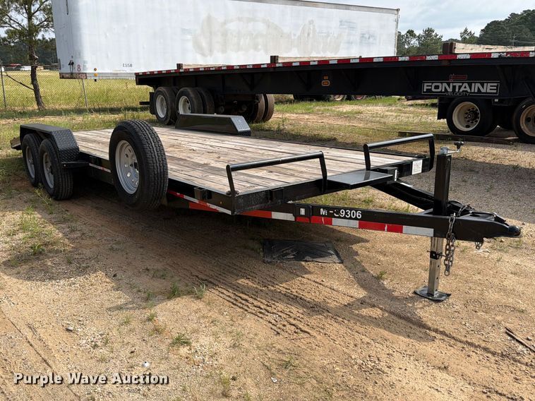 image for item FB8136 2023 Caliber Trailer Mfg. CL722 equipment trailer