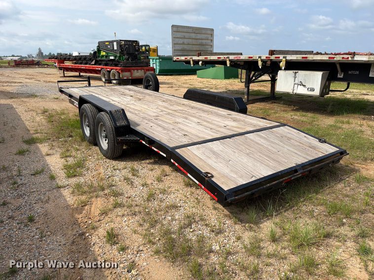 image for item FB8136 2023 Caliber Trailer Mfg. CL722 equipment trailer
