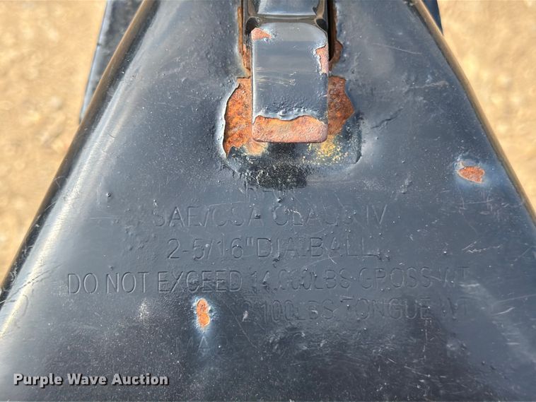 image for item FB8136 2023 Caliber Trailer Mfg. CL722 equipment trailer