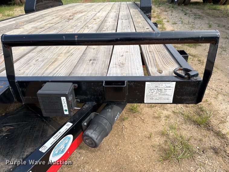 image for item FB8136 2023 Caliber Trailer Mfg. CL722 equipment trailer