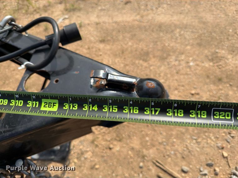 image for item FB8136 2023 Caliber Trailer Mfg. CL722 equipment trailer