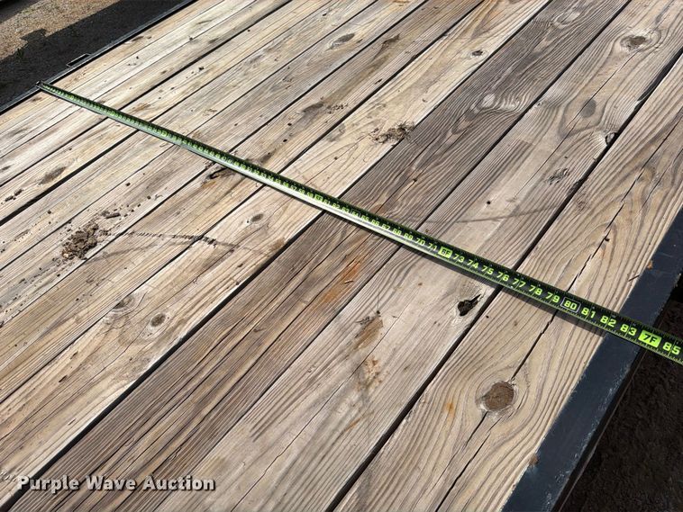 image for item FB8136 2023 Caliber Trailer Mfg. CL722 equipment trailer