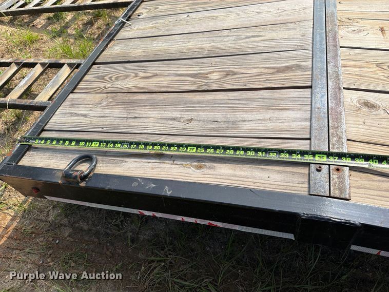 image for item FB8136 2023 Caliber Trailer Mfg. CL722 equipment trailer