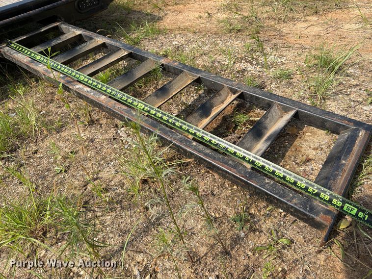 image for item FB8136 2023 Caliber Trailer Mfg. CL722 equipment trailer