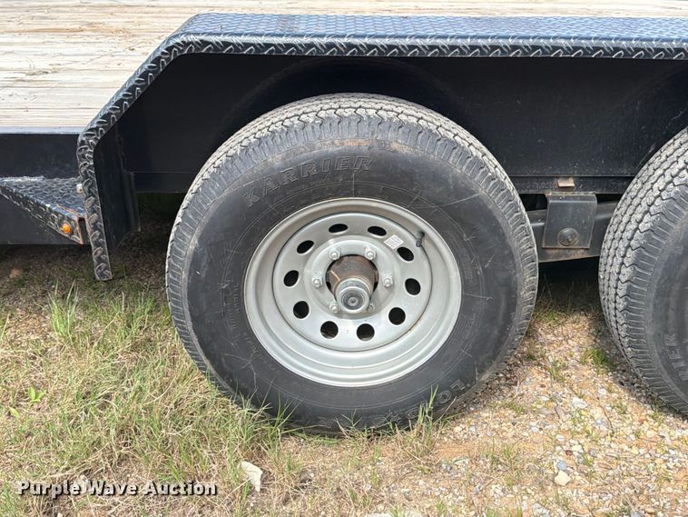 image for item FB8136 2023 Caliber Trailer Mfg. CL722 equipment trailer