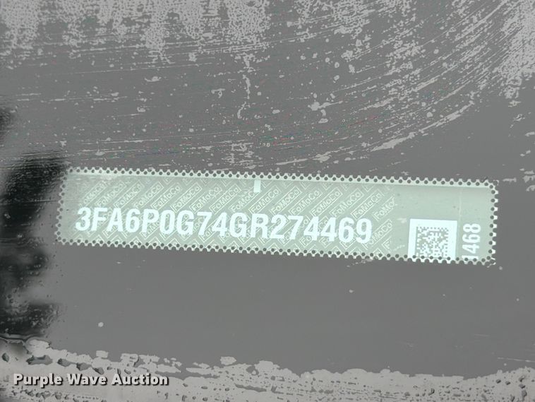 image for item FB8138 2016 Ford Fusion 
