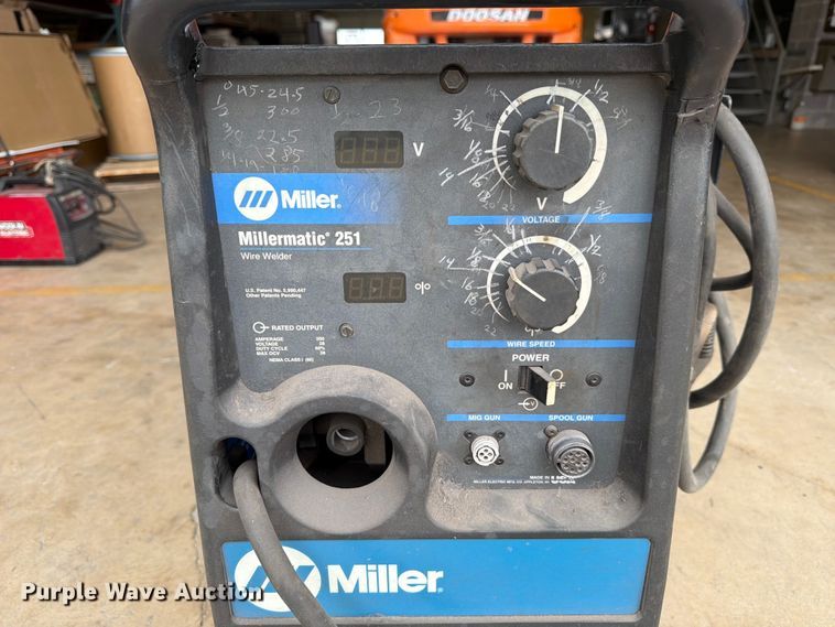 image for item FB8143 Miller Millermatic 251 welder