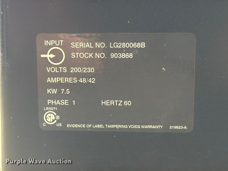 image for item FB8143 Miller Millermatic 251 welder