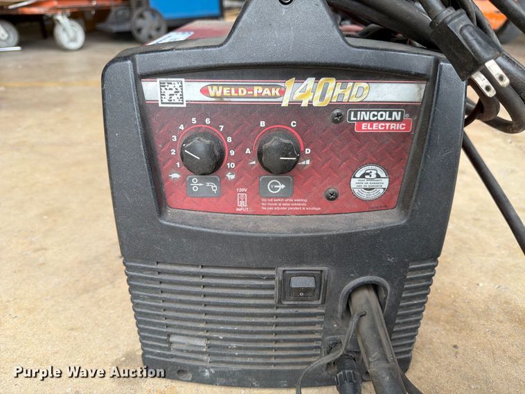 image for item FB8144 Lincoln Weld-Pak 140HD welder