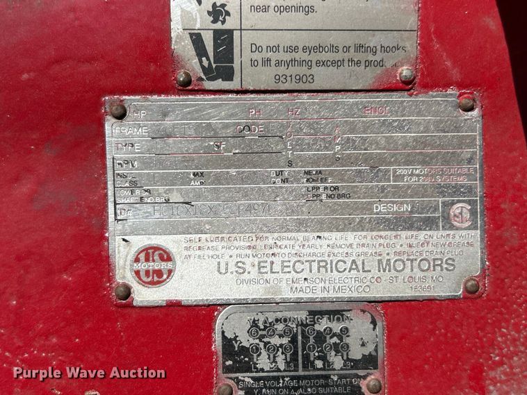 image for item FC2601 (2) U.S. Electrical Motors electric motors