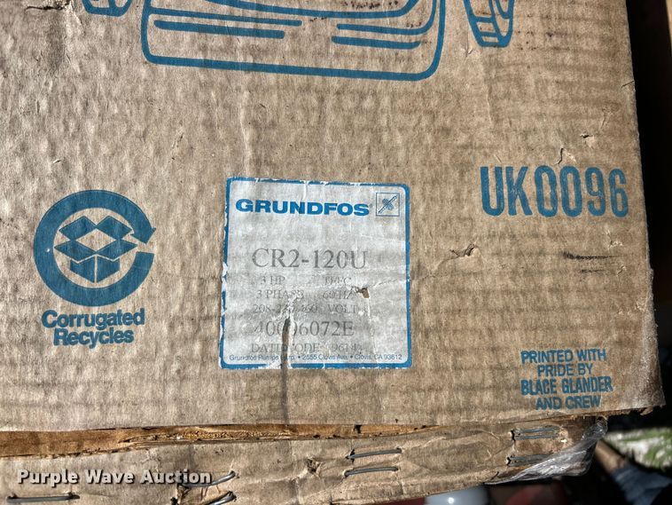 image for item FC2603 (6) Grundfos centrifugal pumps