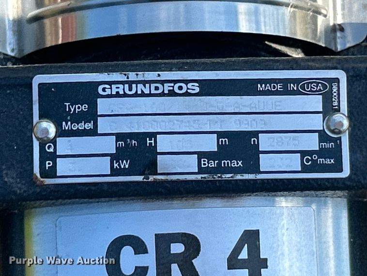 image for item FC2603 (6) Grundfos centrifugal pumps