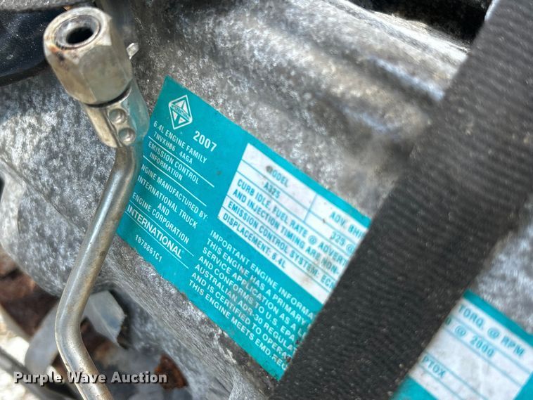 image for item FC2604 International A325 engine