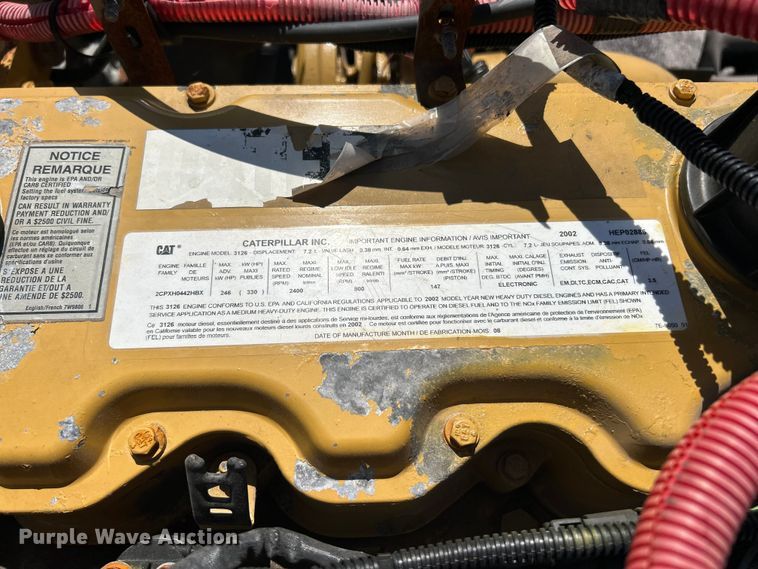 image for item FC2625 Caterpillar 3126 engine