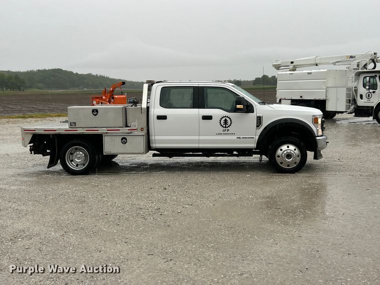 image for item FC5460 2020 Ford F550 Super Duty XL flatbed truck