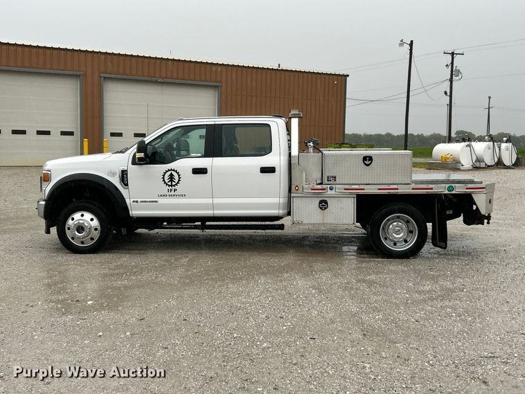 image for item FC5460 2020 Ford F550 Super Duty XL flatbed truck